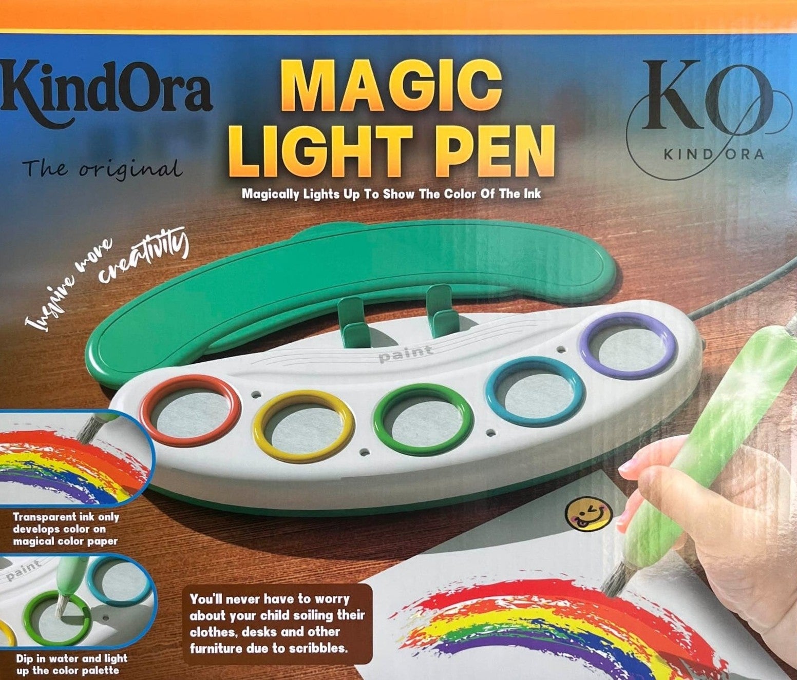 KindOra Color Wonder Magic Light Brush Set