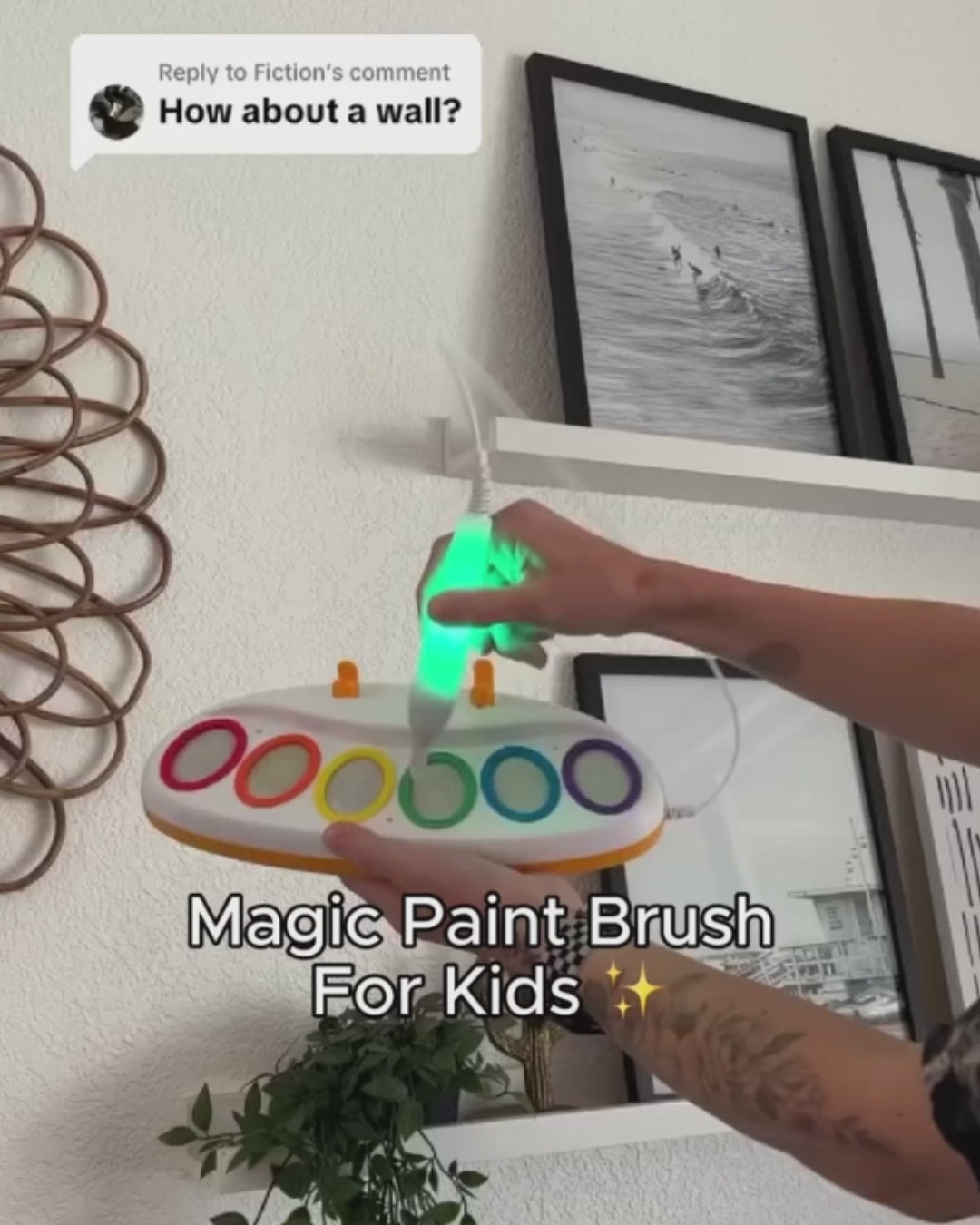 KindOra Color Wonder Magic Light Brush Set