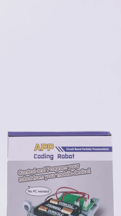 Smart Coding Robotic Car Kit, Learn, Build &amp; Drive